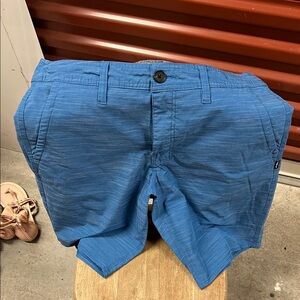 O'Neill Men's Ocean Blue Flat Front Shorts